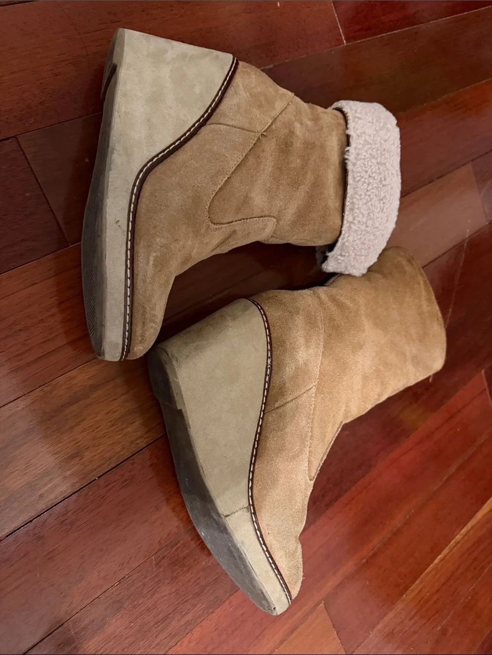 Kensie wedge boots
